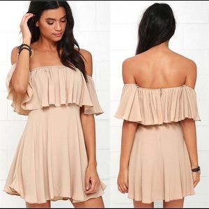 Off shoulder dress